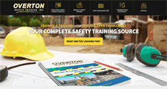 Desktop Screenshot of overtonsafety.com